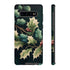 Dark Green Festive Holly in Watercolor - Impact Resistant Phone Case Samsung Galaxy S10 Plus Matte